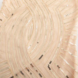 Flappers 1920S Dress Vintage Sequins Dress Deep V-neck Tassel Wedding Dress