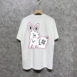Amiri T-Shirt Rabbit Printed Short Sleeve T-shirt