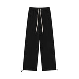 Men Sweatpants Straight Sweatpants Men's Loose Casual Wide Leg