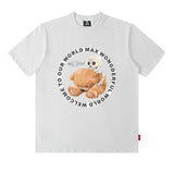 Men T Shirt Hiphop Couple Short Sleeve T-shirt Hip Hop Oversize