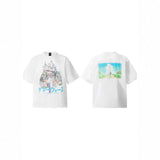 Mens T-shirts SAINT Michael x SUMMER WARS FW24 Anime Short Sleeve T-Shirt