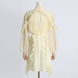 Women Dresses Spring Short Skirt (Qymy0409)