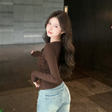 Women Tops Long Sleeve Top Fall/Winter Slim
