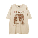 Men T Shirt Summer Printed Couple Short Sleeve T-shirt