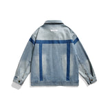 Unisex Jacket Retro Washed Loose Denim Jacket