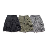 Men Shorts Multi-Pocket Functional Workwear Shorts