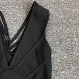 Women's Evening Dress Bandage One-Piece Dress Summer Backless Slim Fit Sexy Dress