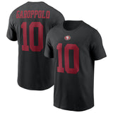 NFL T-Shirts NFL Football 49ers Jerseys Short Sleeves Men's Loose T-Shirts