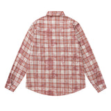 Unisex Jacket Autumn Design Plaid Shirt