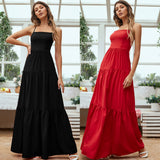 Women Dress Backless Slip Dress