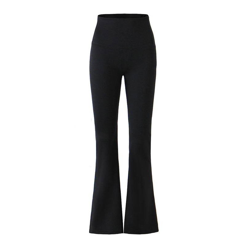 Women Sweatpants Spring High Waist Slim Fit Bell-Bottom Pants