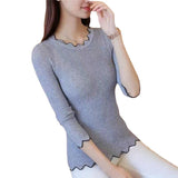 Women Knitwear Autumn and Winter round Neck Sweater
