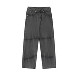 Men Jeans Vintage Distressed Tie-Dye Old School Jeans