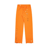 Gallery Dept Sweatpants Hand-painted ink-splashing contrasting casual trousers