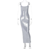 Women Dresses Winter Sexy Backless Slim Fit Sling Dress