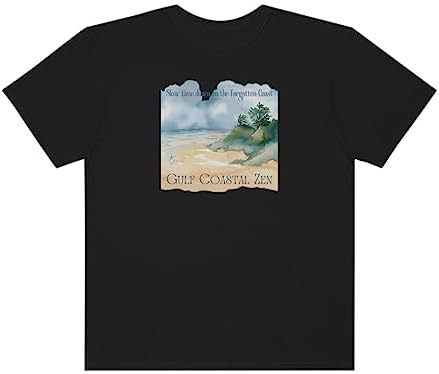 Gulf Coastal Zen Forgotten Coast Edge of The Beach T-Shirt