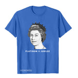 Inspired by Queen's Platinum Jubilee 2022 Elizabeth 70 Years T-shirt Figure Short Sleeve T-shirt