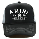 Amiri Hat Alphabet Print Shade Baseball Cap Outdoor Cap