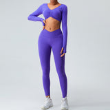 Women Yoga Set Autumn Yoga Clothes Sports Workout Clothes