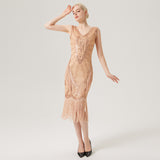Flappers 1920S Dress Vintage Sequin Tassel Dress