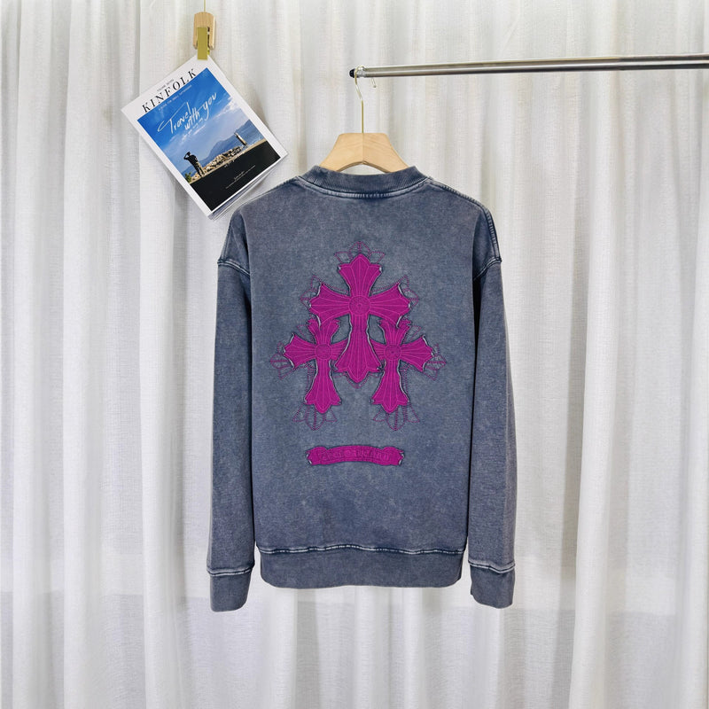 Chrome Hearts Sweatshirt Autumn/Winter Crew Neck Sweater