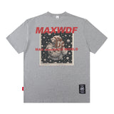 Men T Shirt Summer Hip Hop Half-Sleeved Loose T-shirt Men and Women