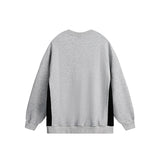 Unisex Sweater Autumn Printing Stitching Loose Sweater