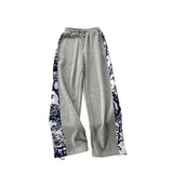 Women Sweatpants Spring and Autumn Casual Trousers Loose Wide Leg Pants
