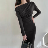 Women Dresses Long Sleeve Dress