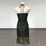 Women's Evening Dress Sexy Backless Sheath Skirt