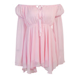 Women Dresses Chiffon Loose Dress Suit Skirt
