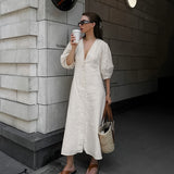 Women Dress Casual Loose Dress