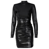Women Dresses Spring Sexy Slim Long Sleeve Dress