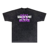 Gallery Dept T Shirts Tee Shirt Washed and Worn Short Sleeve T-shirt Blouse