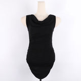 Women Dresses Sleeveless Dress Summer Hip Skirt