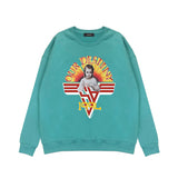 Amiri Long Sleeve Shirt Crew Sweatshirts Crew Neck Sweater