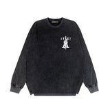 Amiri Long-Sleeve Shirt Sword Pattern Vintage Long Sleeve T-shirt