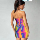 Women Dresses Spring Sexy Backless Slim Fit Sling Dress