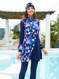 Muslim Bathing Suits Muslim Swimwear Printed Women Swimsuit Women Beach Swimsuit Burkini