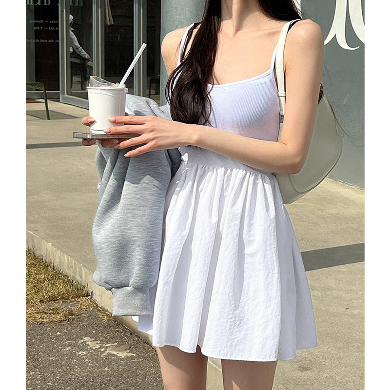 Women Dresses Sling Dress Slim Fit Backless Sexy Skirt