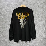 Gallery Dept Long Sleeved Shirt European and American Fashion Brand Long Sleeve Long-Sleeved T-shirt Blouse