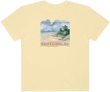 Gulf Coastal Zen Forgotten Coast Edge of The Beach T-Shirt