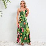 Women Date Dress Summer Sexy Bohemian Strap Dress