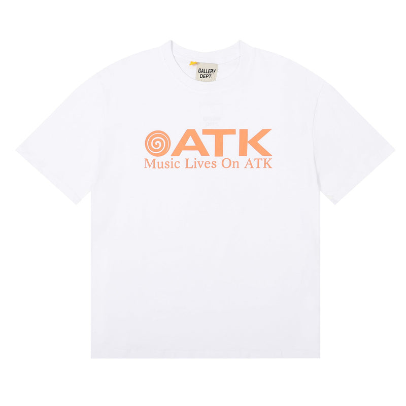 Gallery Dept T Shirts American Fashion Brand Gallery Dept Printed Cotton Casual Short-Sleeved T-shirt for Men and Women