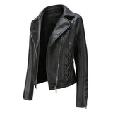 Red Leather Jacket Casual Jacket