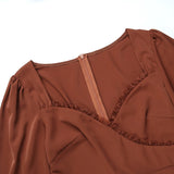 Women Dresses Summer Elegance Shu Slit Dress (Bla0420)