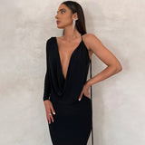Women Dresses Autumn Winter Sexy Slim Fit Dress
