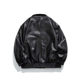 Unisex Jacket Fall Lapels Leather Jacket