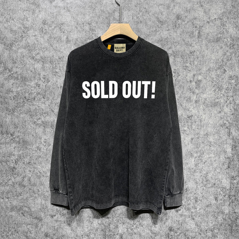 Gallery Dept Long Sleeve Shirt Vintage T Shirt Washed and Worn Vintage Long Sleeve T-shirt