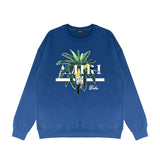 Amiri Long Sleeved Shirt Fashion Brand Crew Sweatshirts round Neck Sweater